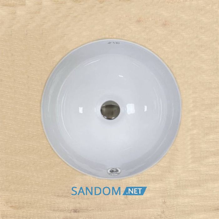 Умывальник врезной VBI MARZANO WHITE 35x35