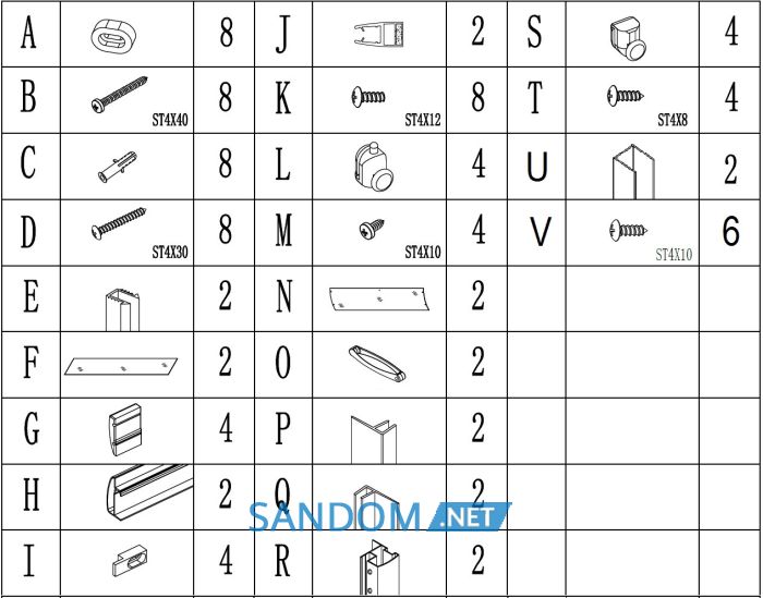 Душевая кабина Bravo Wisla N90GB 90x90x180 без поддона