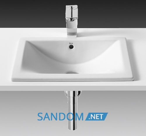 Умывальник Roca Diverta 50x38 327114000 встраиваемый