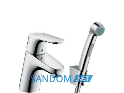 Змішувач для умивальника Hansgrohe Focus 31926000 з гігієнічним душем