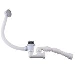 Сифон для ванни Waterstal Click-Clack з гнучкою трубою 32/40/50 (А - 18089)