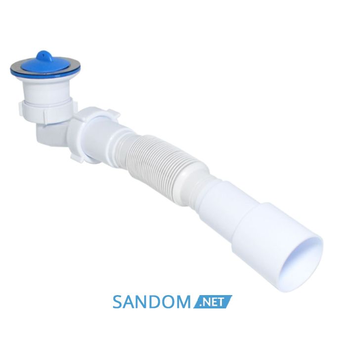 Сифон для душевого поддона Waterstal SE 3860 с гофрой 32х32/40/50