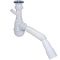 Сифон для мойки Waterstal 1 1/2″ с отводом под стиральную машину