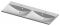 Умивальник Fancy Marble Amelia 120x46см