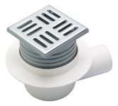 AlcaPlast APV1 Сливной трап 105*105/50