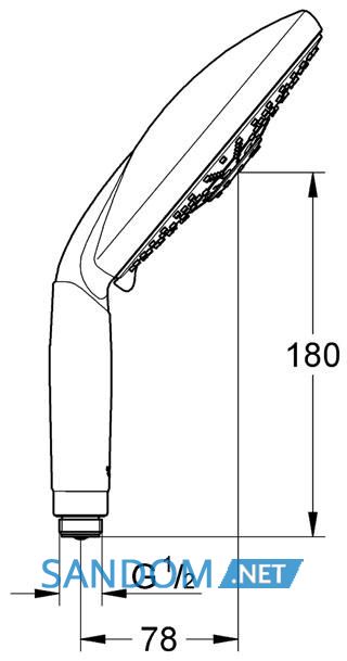 Лейка для душа Grohe Rainshower Classic 28765000