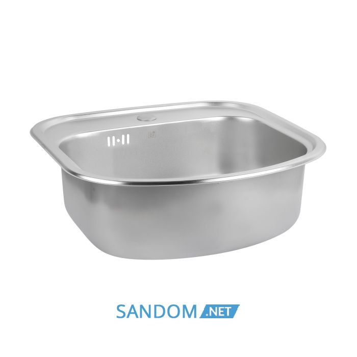 Мойка для кухни Lidz 4749 0,8 мм Satin (LIDZ4749SAT)