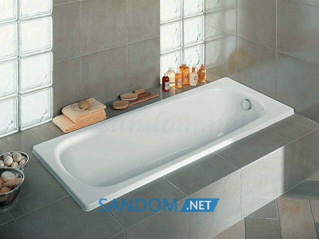Ванна чавунна Roca Continental 160x70 без ніжок