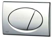 Кнопка Alcaplast M71, хром