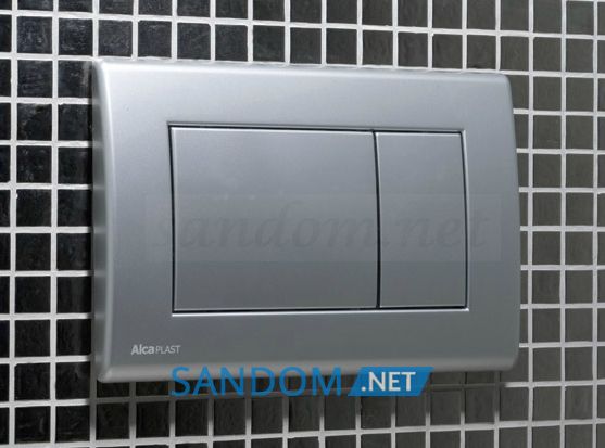 Кнопка Alcaplast M271, хром 