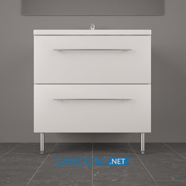 Тумба з умивальником Fancy Marble Goa 80 (ШН-72)