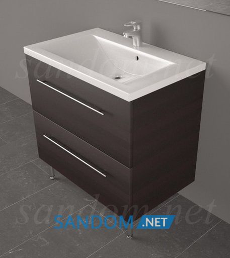 Тумба з умивальником Fancy Marble Goa 80 (ШН-72)