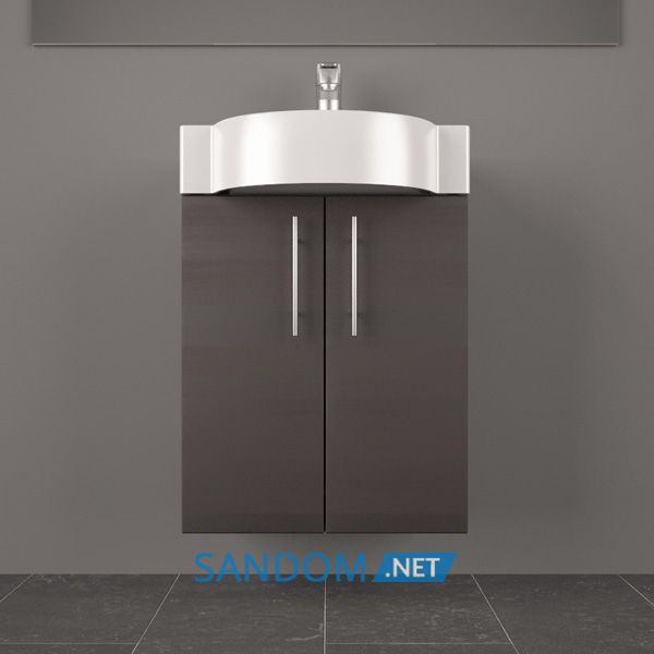 Тумба з умивальником Fancy Marble Ibiza 60 (ШН-612)