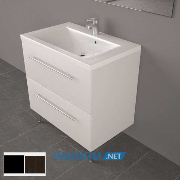 Тумба з умивальником Fancy Marble Goa 80 (ШН-72)
