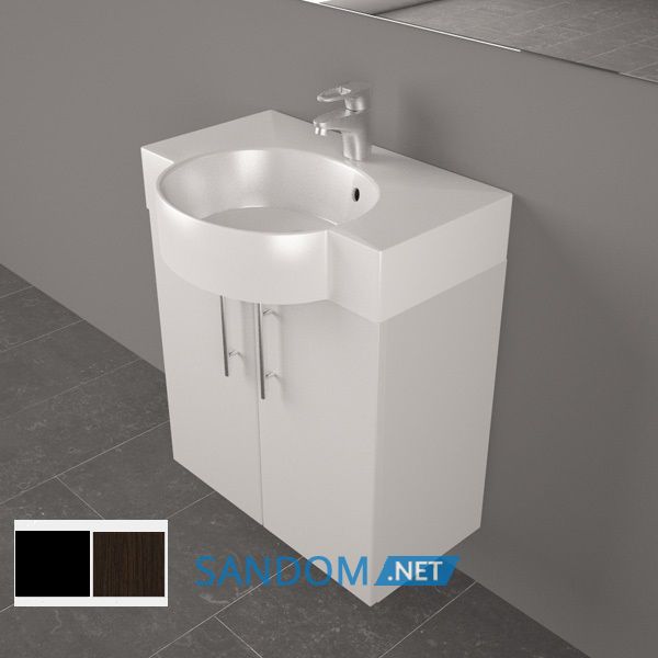 Тумба з умивальником Fancy Marble Ibiza 50 (ШН-512)