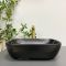 Умивальник накладний VBI RAVENNA BLACK STONE MATT 46x32,5