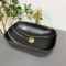 Умивальник накладний VBI RAVENNA BLACK STONE MATT 46x32,5