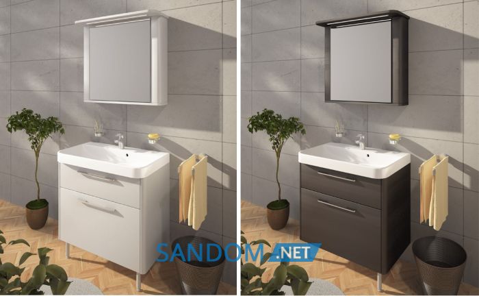 Тумба з умивальником Fancy Marble Devon 80 (ШН-Carla 800)