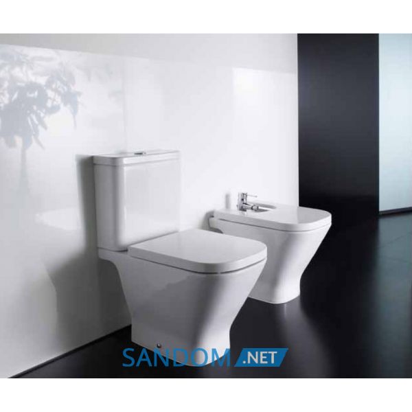 Унитаз-компакт Roca Gap 34947800W с сиденьем slow-closing