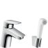 Смеситель для умывальника Hansgrohe Logis 71290000 с гигиеническим душем
