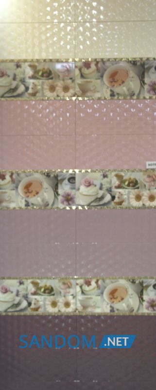 Плитка Атем Соте VC 20x50 фиолетовая (стена) 