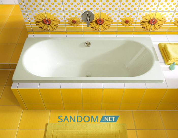 Плитка Атем Vitel YL 40x40 жёлтая (пол) 