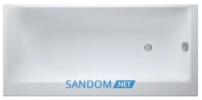 Ванна акрилова Cersanit Smart 170x80