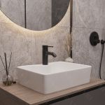 Умывальник накладной VBI FORLI WHITE 48x37