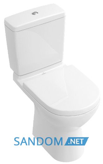 Унітаз-компакт Villeroy Boch O.Novo 56610101 із сидінням SoftClose