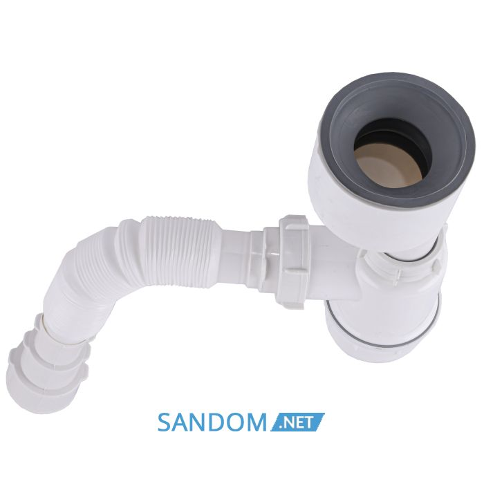Сифон для писсуара Waterstal 1 1/4″ с гофрой 40/50
