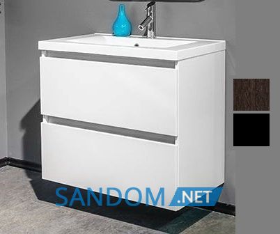 Тумба Fancy Marble Borneo с умывальником Lucia 80