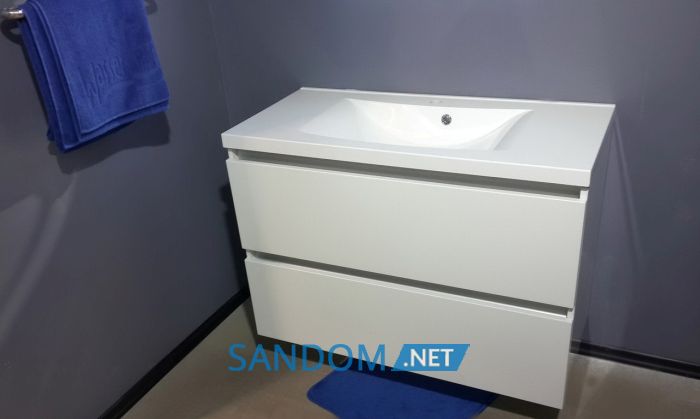 Тумба з умивальником Fancy Marble Borneo 100