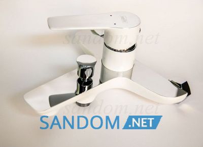 Смеситель для ванны Welle Gerda WEV23461KX-H21166-HN
