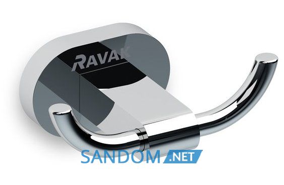 Гачок подвійний Ravak Chrome CR 100.00