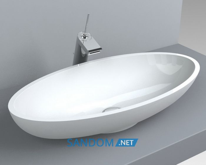 Умивальник накладний Miraggio Nice 60