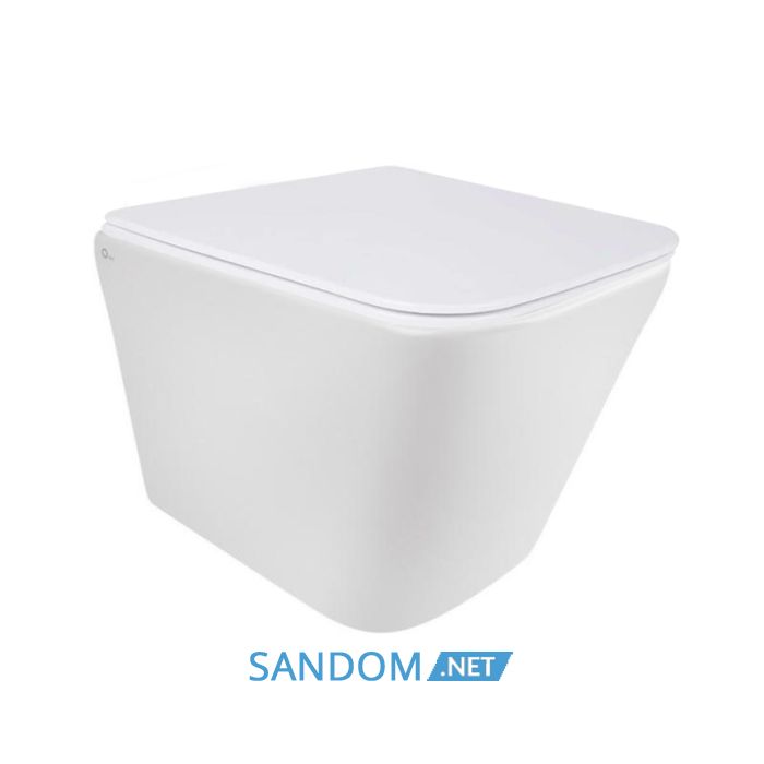 Унитаз подвесной Qtap Tern безободковый с сиденьем Soft-close QT1733052ERW