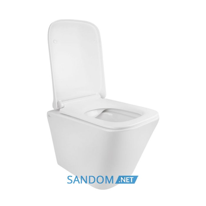 Унитаз подвесной Qtap Tern безободковый с сиденьем Soft-close QT1733052ERW