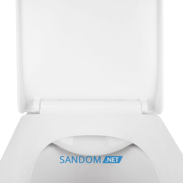 Унитаз подвесной Qtap Tern безободковый с сиденьем Soft-close QT1733052ERW
