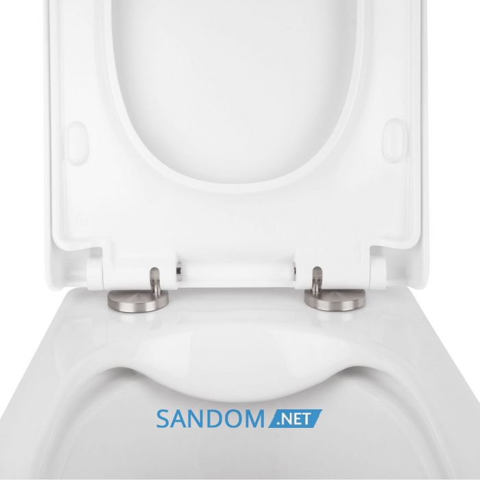 Унитаз подвесной Qtap Tern безободковый с сиденьем Soft-close QT1733052ERW