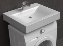 Умывальник над стиральной машиной Fancy Marble Lilly 60х50