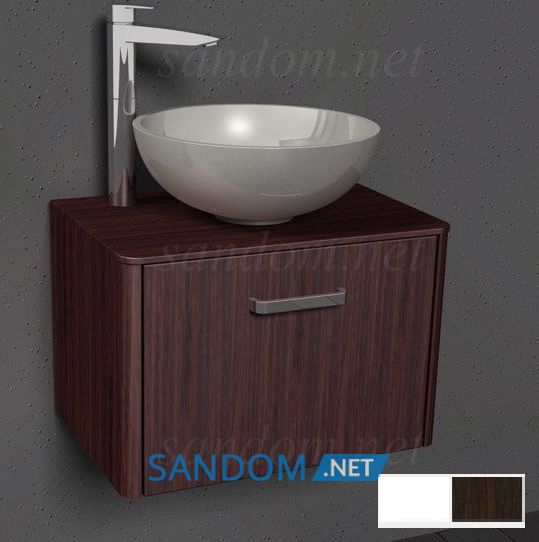 Тумба Fancy Marble Fiji 60 з умивальником Mona