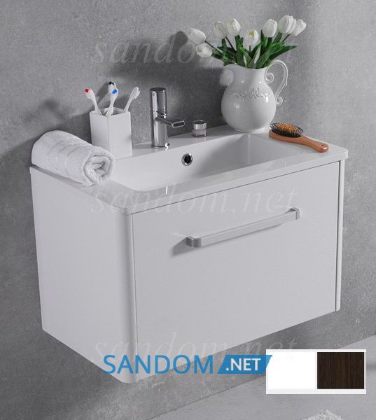 Тумба Fancy Marble Bali з умивальником Annabelle 70