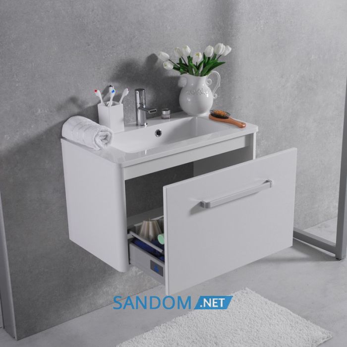 Тумба Fancy Marble Bali з умивальником Annabelle 70