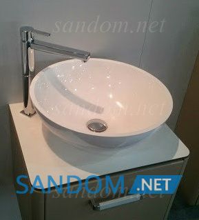 Тумба Fancy Marble Fiji 60 з умивальником Mona
