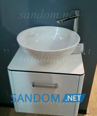 Тумба Fancy Marble Fiji 60 з умивальником Mona