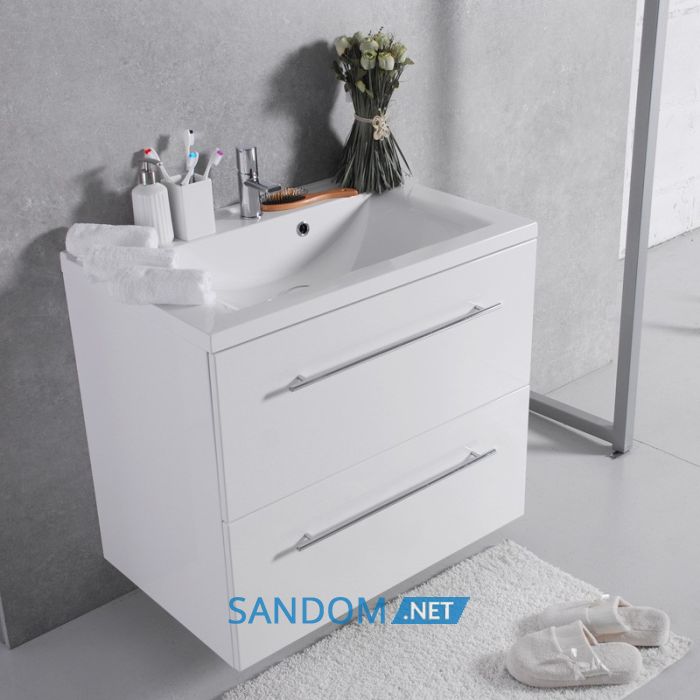 Тумба з умивальником Fancy Marble Goa 80 (ШН-72)