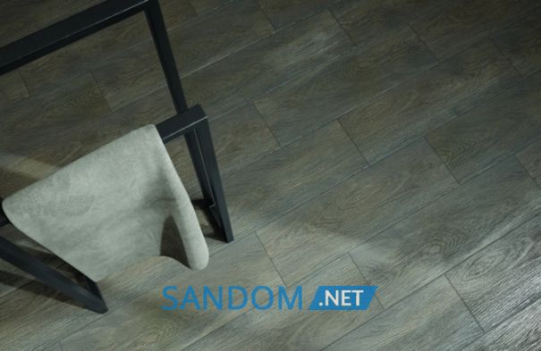 Плитка Cersanit Finwood коричневая 18,5x59,8