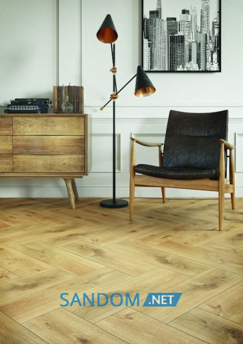 Плитка Cersanit Sandwood бежевая 18,5x59,8