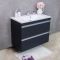 Тумба Fancy Marble Borneo с умывальником Amelia 90 