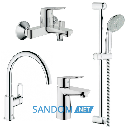 Набір змішувачів Grohe Bau Loop 123225 K